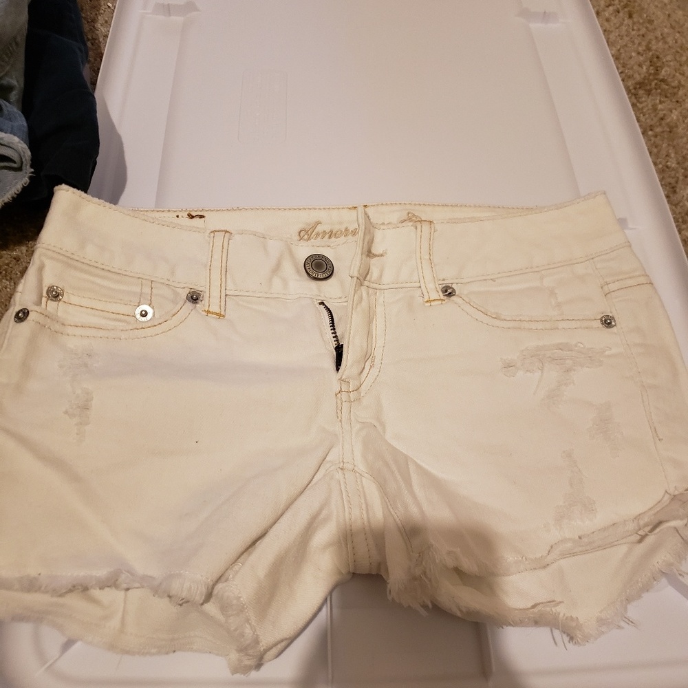 White shorts